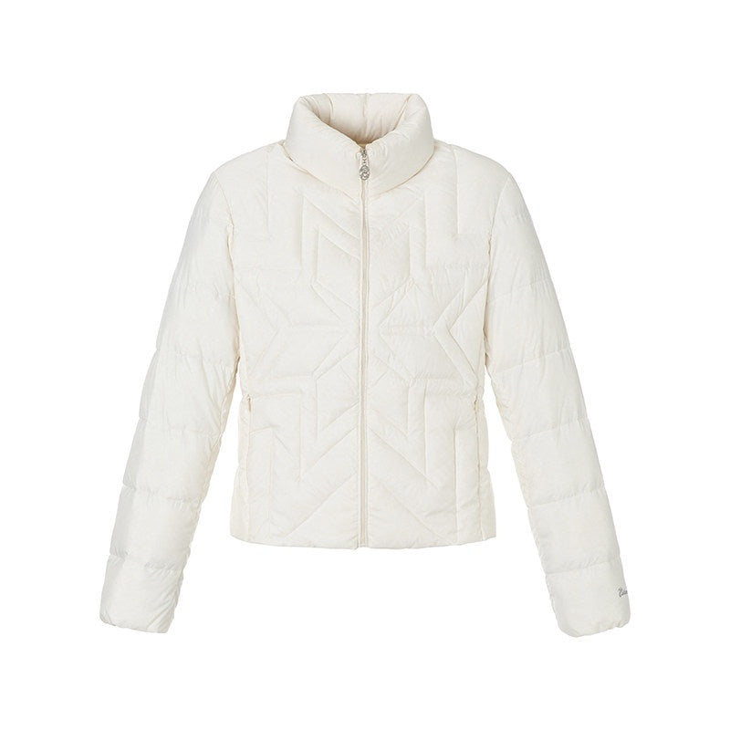 BETWEENAND_Reflective_Snowflake_Print_Quilted_Women&