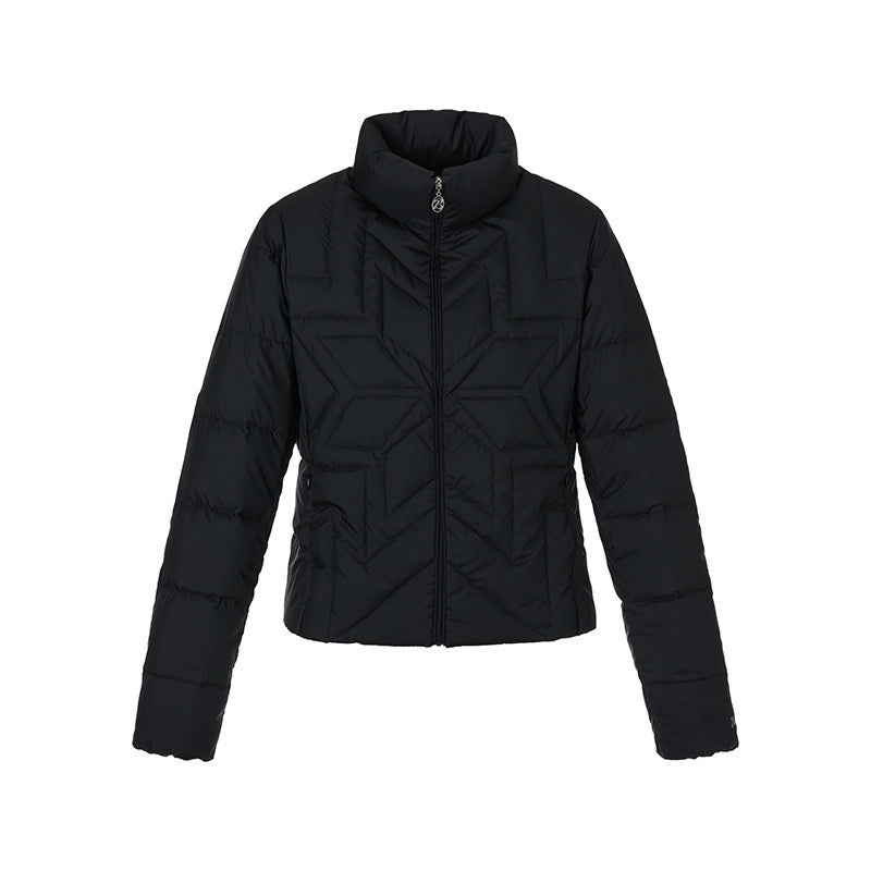 BETWEENAND_Reflective_Snowflake_Print_Quilted_Women&