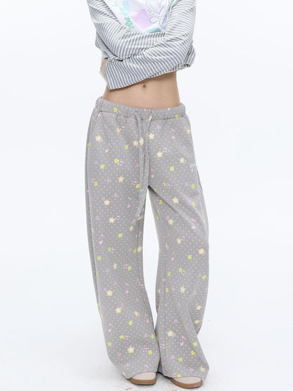 BETWEENAND Retro Four Leaf Clover Hooded Zip Women&