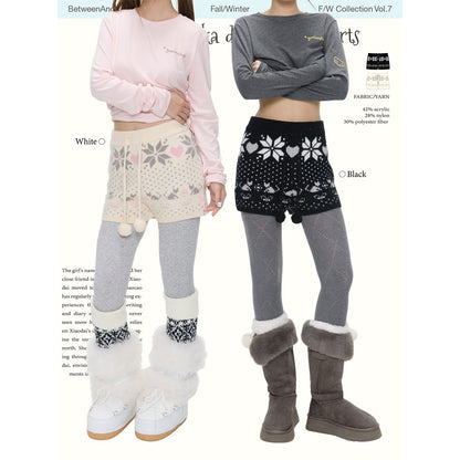 BETWEENAND_Snowflake_Polka_Vintage_High_Waist_Knitted_Women&