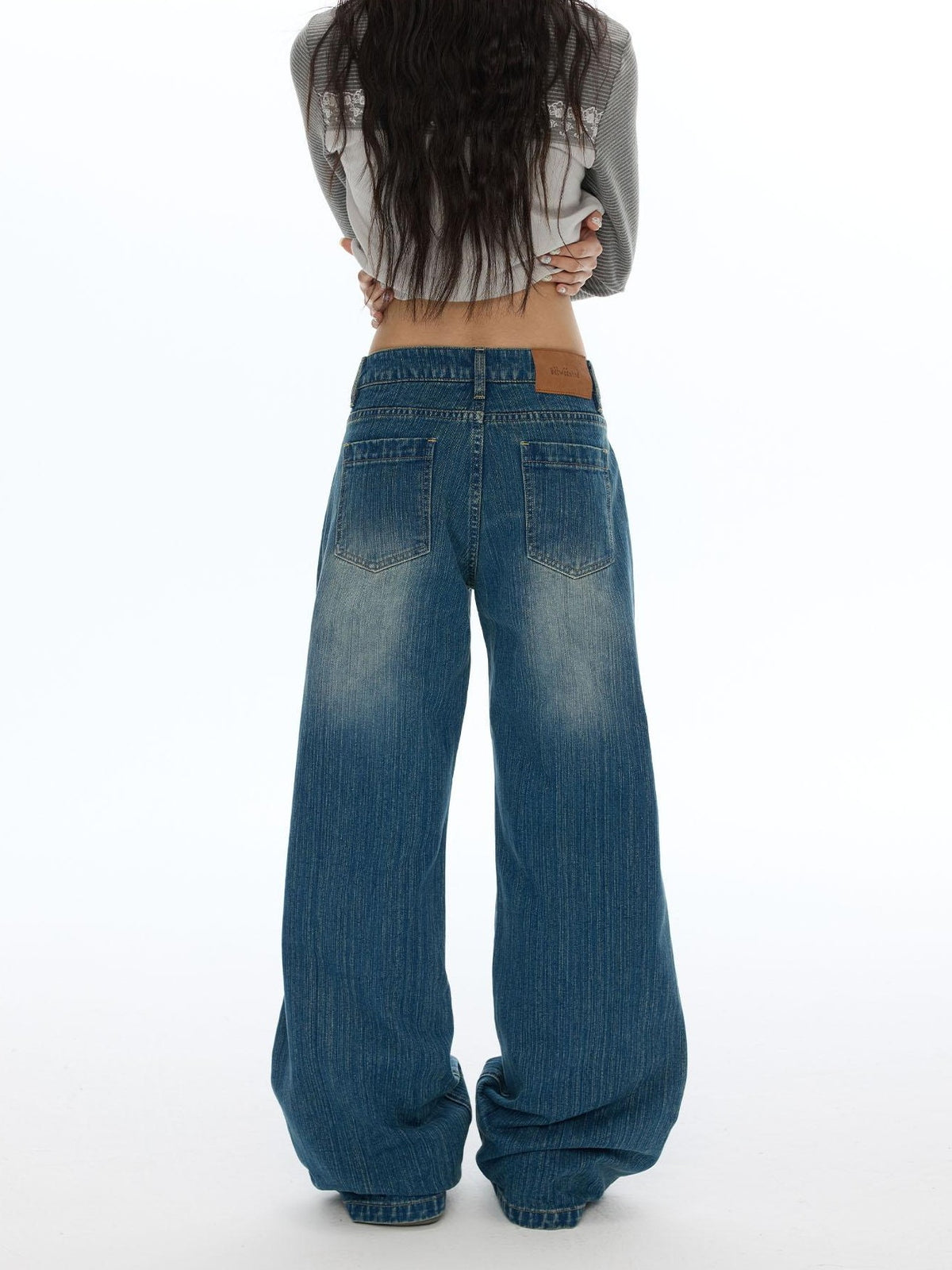 BETWEENAND Star Patch Pocket Casual Women&