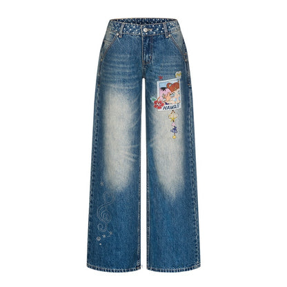 BETWEENAND_Star_Polka_Dot_Patchwork_Washed_Women&