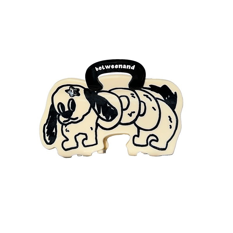 BETWEENAND_Star_Rhinestone_Spring_Cartoon_Dog_Women&