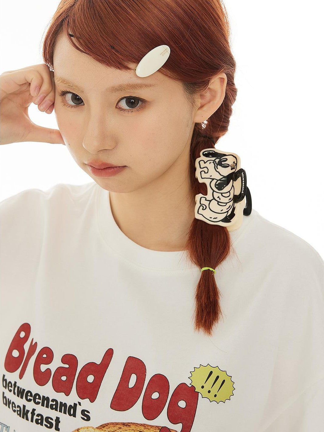 BETWEENAND Star Rhinestone Spring Cartoon Dog Women&