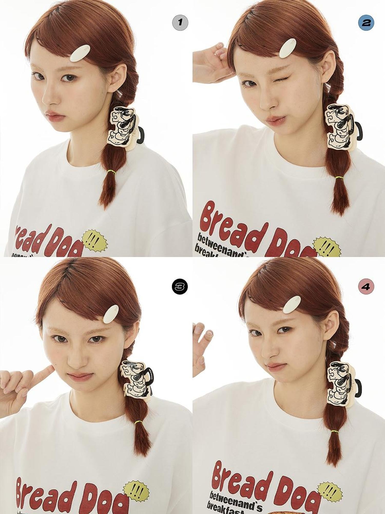 BETWEENAND Star Rhinestone Spring Cartoon Dog Women&