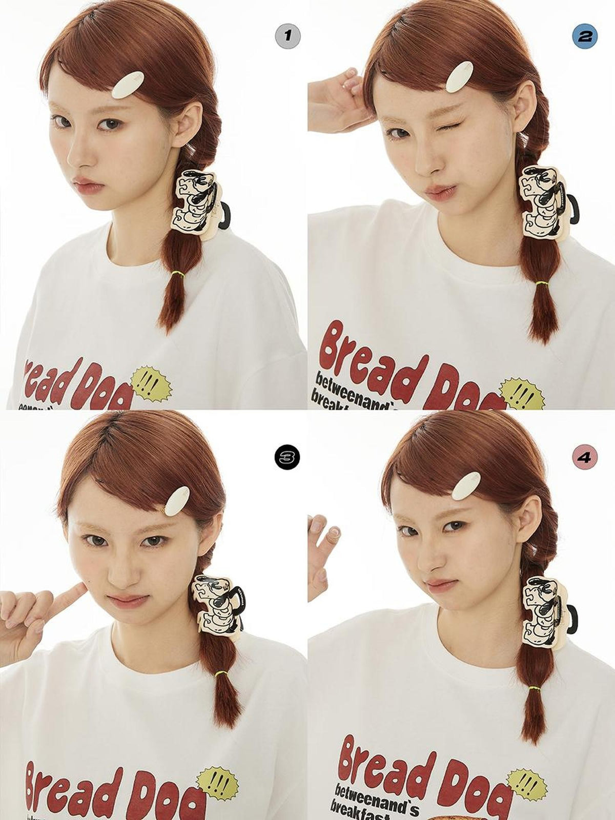 BETWEENAND Star Rhinestone Spring Cartoon Dog Women&