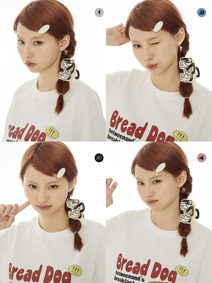 BETWEENAND Star Rhinestone Spring Cartoon Dog Women&