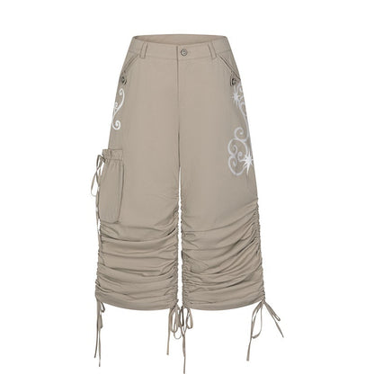 BETWEENAND_Vine_Embroidery_Pleated_Dual_Drawstring_Women&