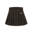 BETWEENAND_Vintage_Brown_Plaid_A_Line_Pleated_Women&