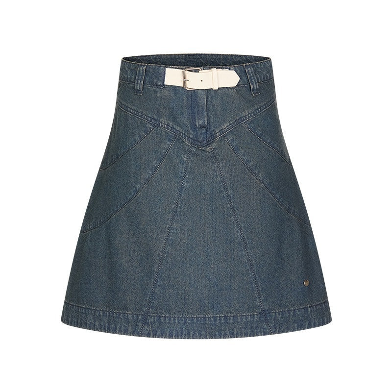 BETWEENAND_Vintage_Denim_A_Line_Mid_Waist_Heavy_Detailing_Women&