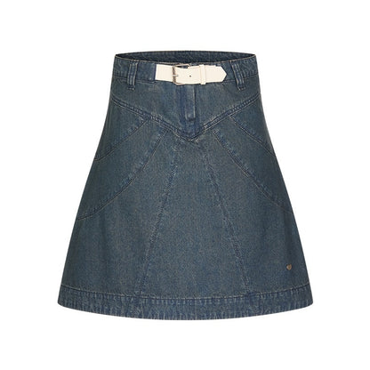 BETWEENAND_Vintage_Denim_A_Line_Mid_Waist_Heavy_Detailing_Women&