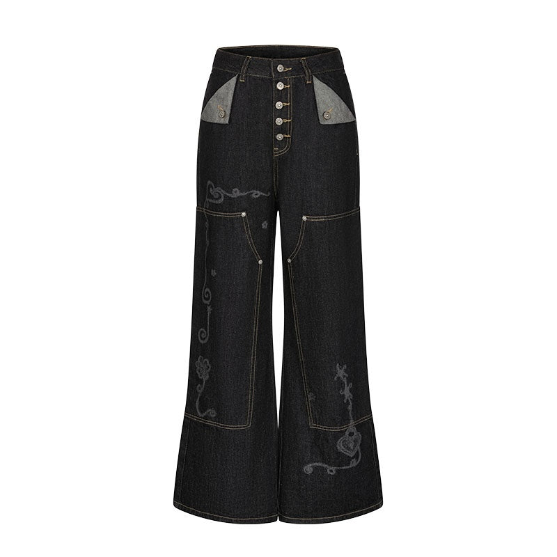 BETWEENAND_Vintage_Film_Studded_Washed_Two_Tone_Print_Women&