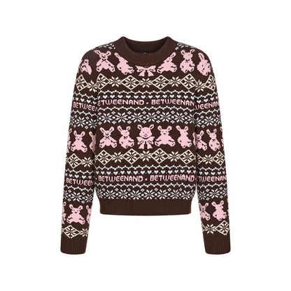 BETWEENAND_Vintage_Two_Tone_Nordic_Chunky_Knit_Women&