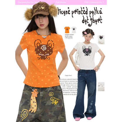BETWEENAND_White_Silicone_Print_Polka_Dot_Women&