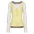 BETWEENAND_Yellow_Angel_Embroidery_Faux_Layered_Women&