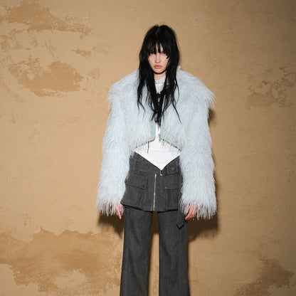 UpdateNN NORTH NODE Short Pile Astro Trim Jacket