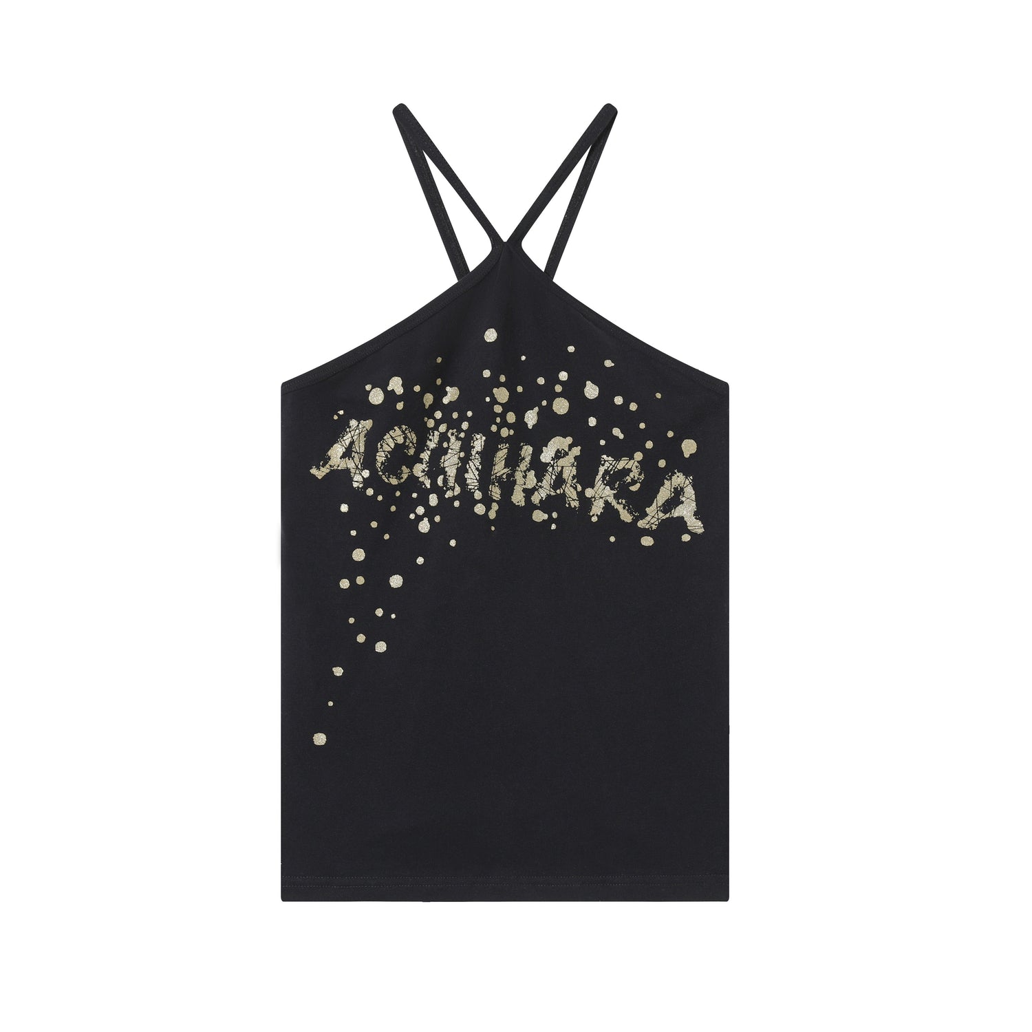 Achihara Bangkok Beach Metallic Halter Top