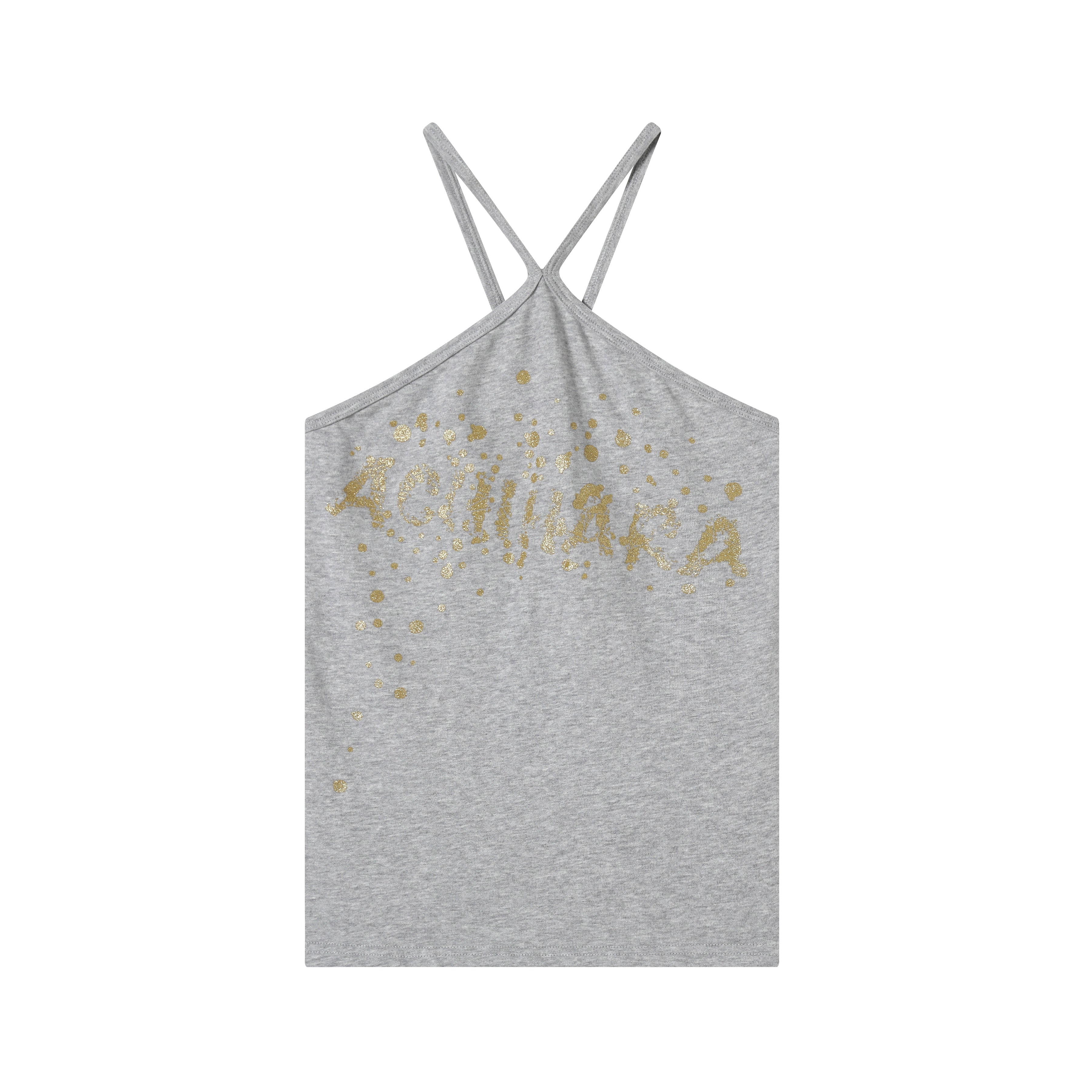 Achihara Bangkok Beach Metallic Halter Top