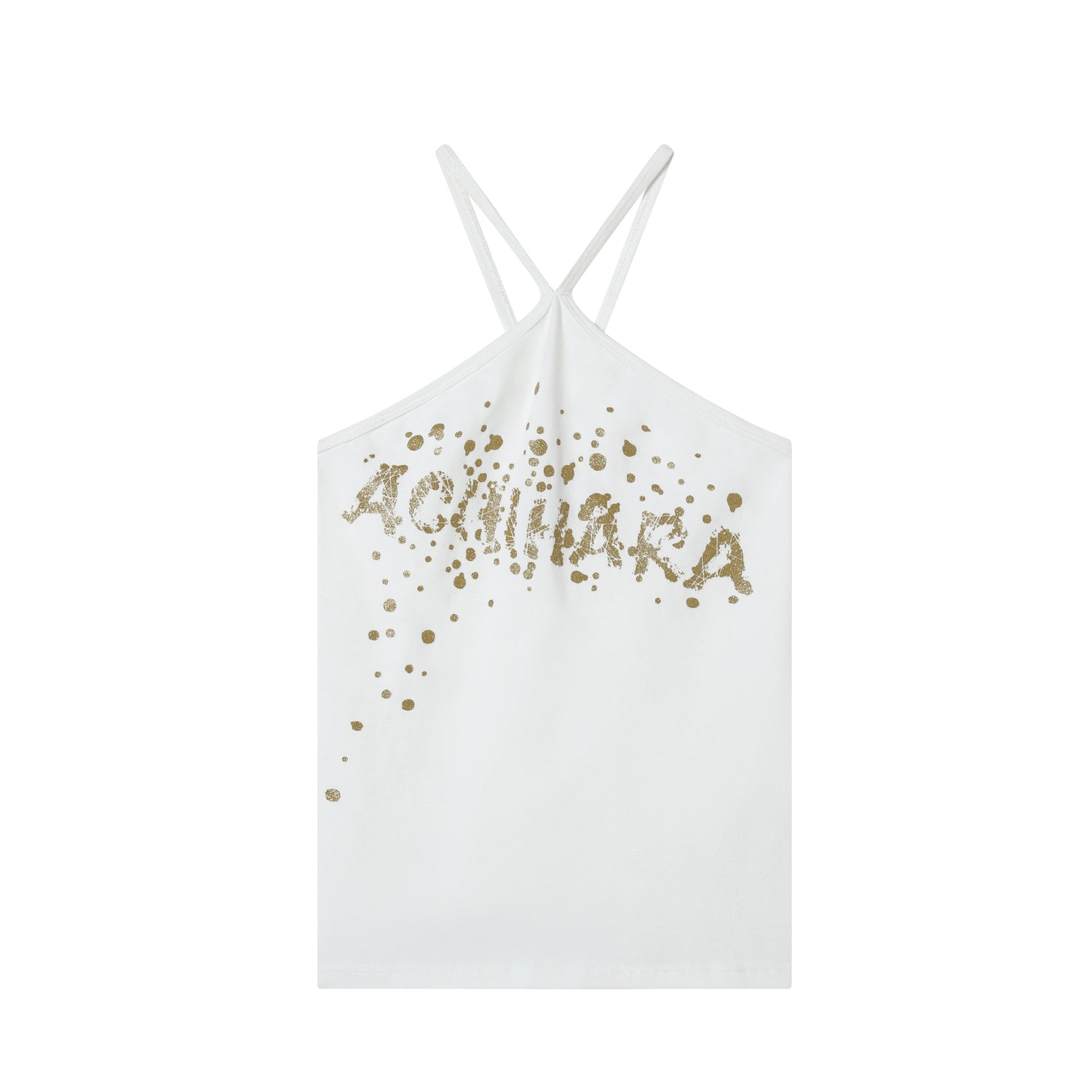Achihara Bangkok Beach Metallic Halter Top