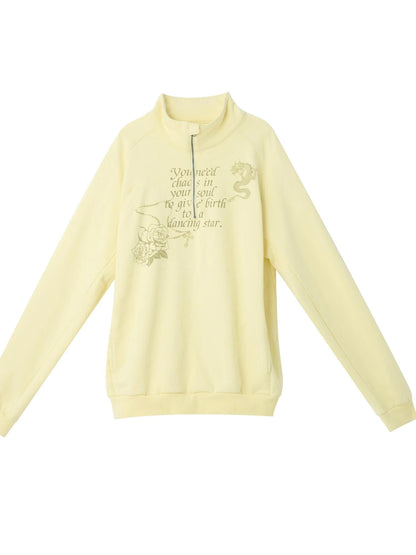 Genesis Coastal Dragon Print Sweatshirt