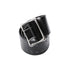 ALINNV STUDIO Vintage Punk Wide Leather Belt With Double Rivets