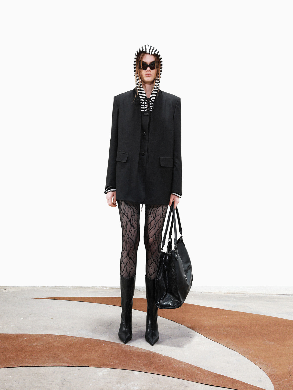 UpdateNN NORTH NODE Gaze Snake Trim Blazer
