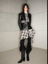 UpdateNN NORTH NODE Punk Waist Cinched Biker Jacket Set
