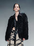UpdateNN NORTH NODE Thread Textured Thickened Plush Fleece Coat
