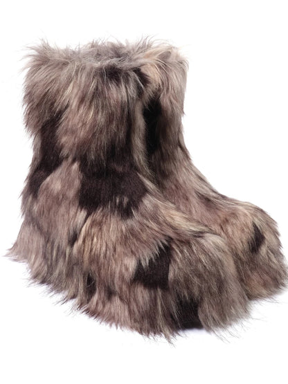 High Priest Platform Shearling Boots