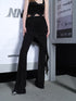 UpdateNN NORTH NODE Asymmetric Lotus Hem Rayore Wide Leg Culottes