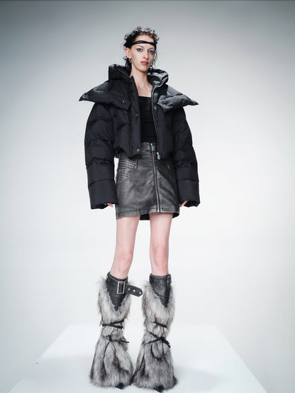 UpdateNN NORTH NODE Ultra Light Thickened Short Down Jacket With 90 Percent White Duck Feather