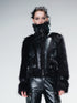 UpdateNN NORTH NODE Protein Leather Blend Shearling Jacket