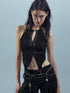 UpdateNN NORTH NODE Piscean Loom Ethereal Threads Cracked Mirage Vest