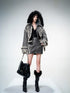 UpdateNN NORTH NODE Textured Wool Quilted Short Coat