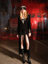 UpdateNN NORTH NODE Distressed Knit Cardigan With Laddered Details