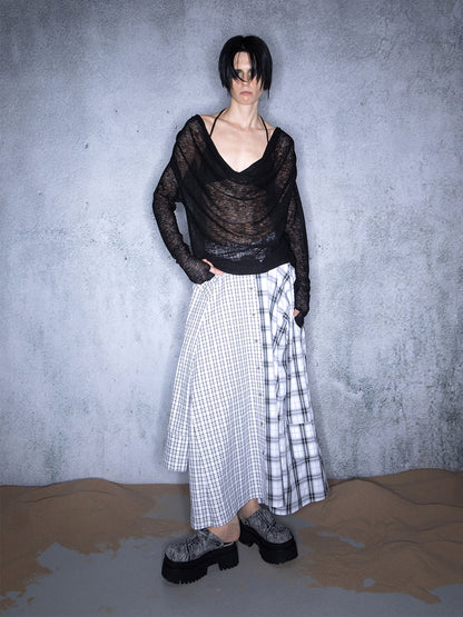UpdateNN NORTH NODE Song Of Sand Multi Way Sheer Draped T-shirt