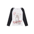 Achihara Jefferson Airplane Grace Slick Graphic Tee Long Sleeve