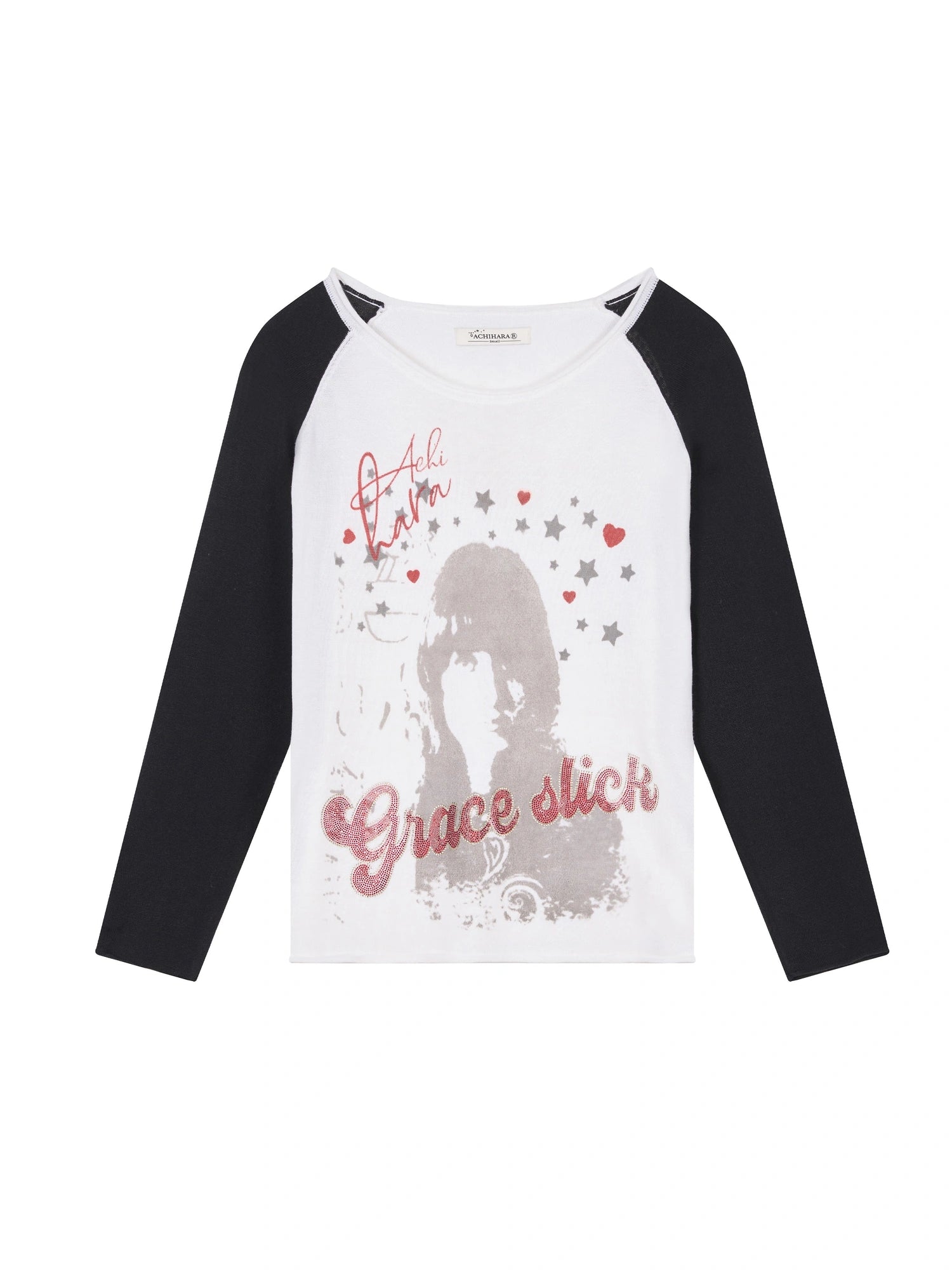 Jefferson Airplane Grace Slick Graphic Tee Long Sleeve