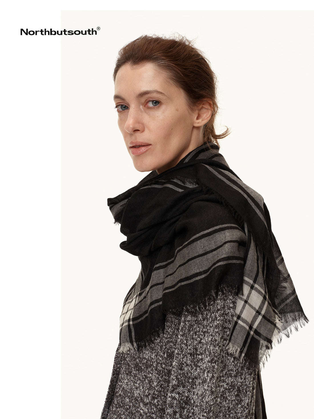 Black And White Stripe Women&