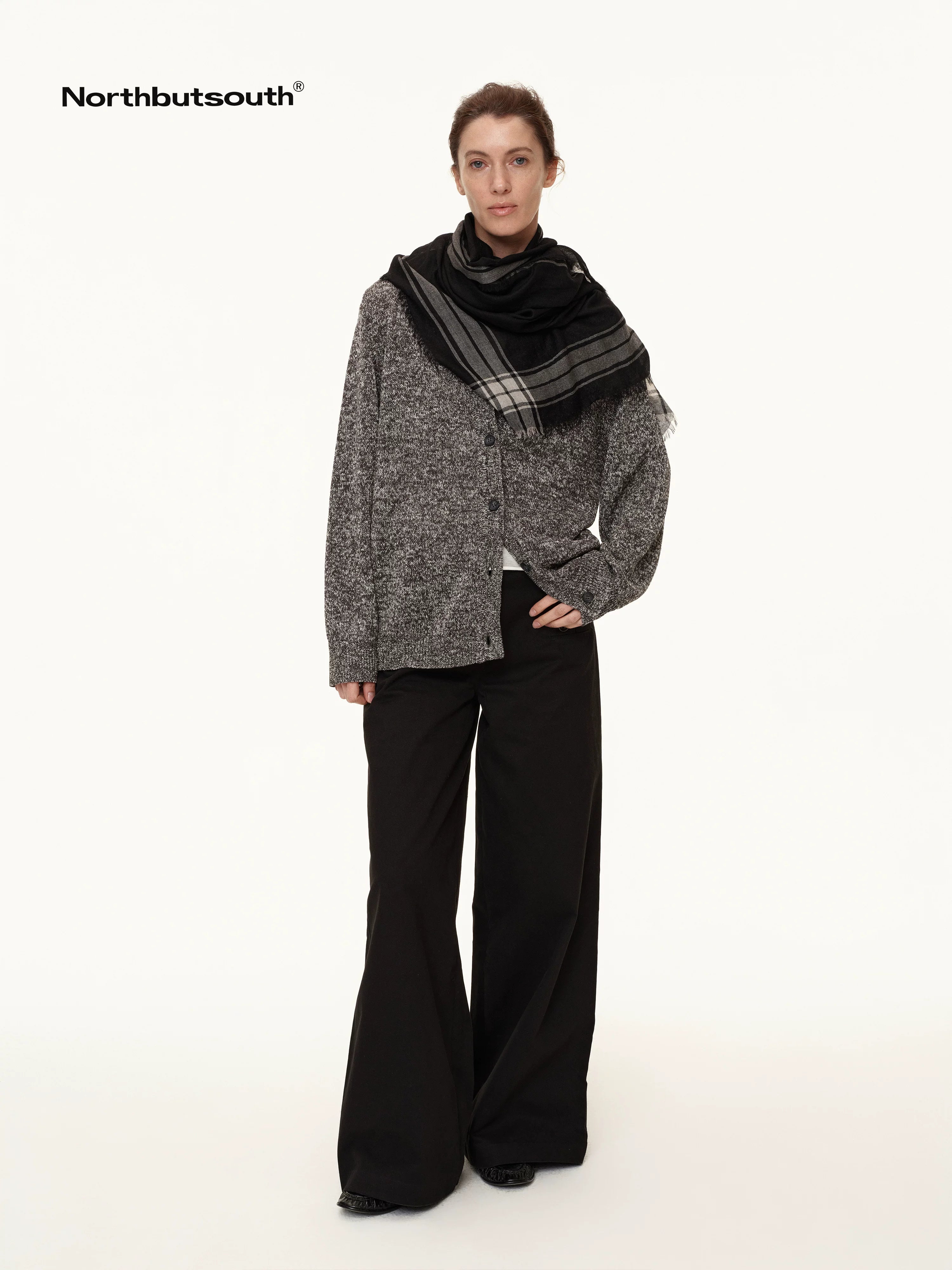 Black And White Stripe Women&