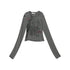 Achihara Striped Punk Bandage Coat