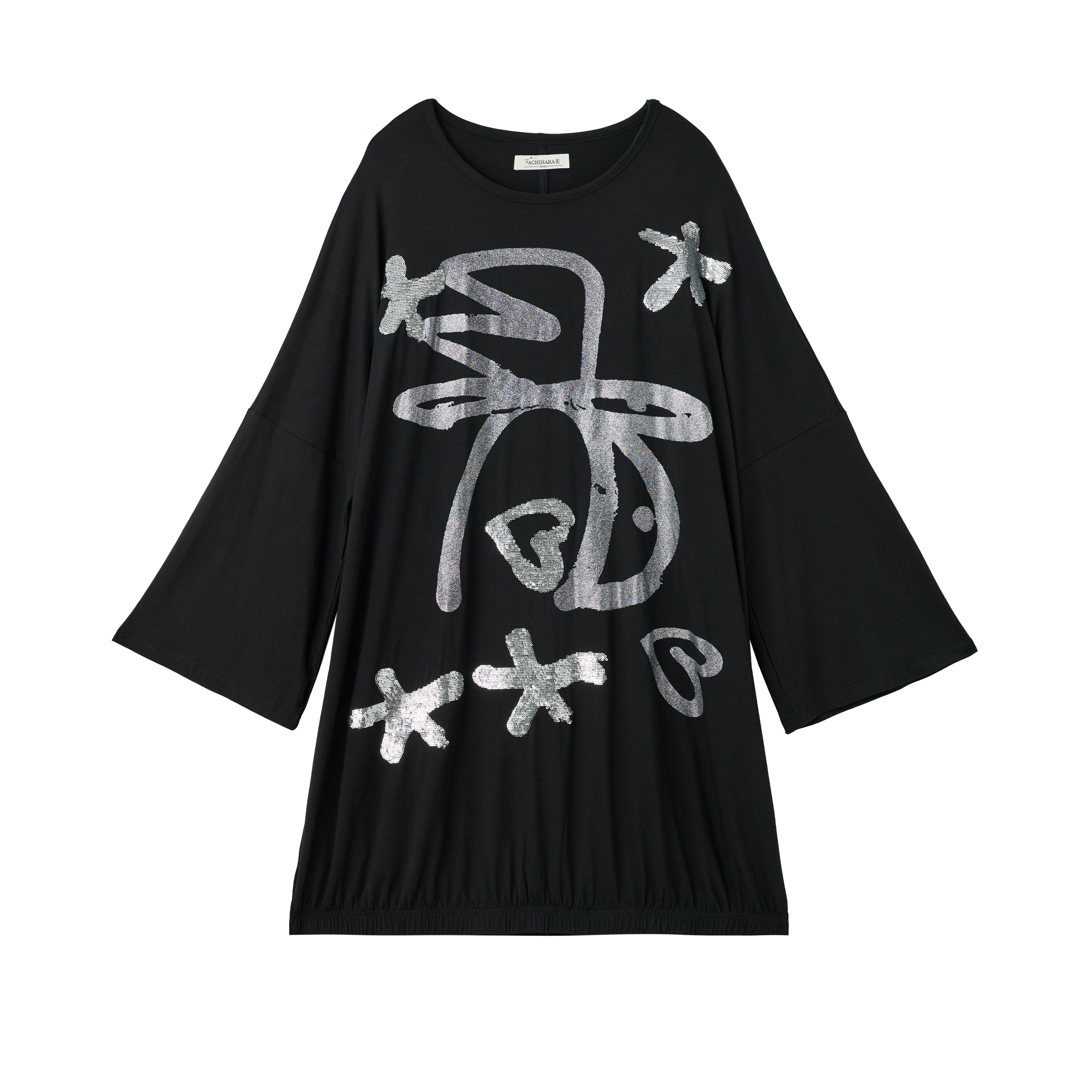 Achihara Dancing Bobo Monster Glitter Loose Tee