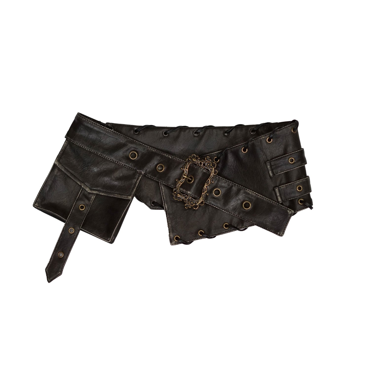 Update c Sea Witch Poetry Corset Belt with Vintage Buckle
