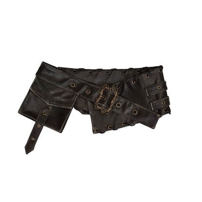 Update c Sea Witch Poetry Corset Belt with Vintage Buckle