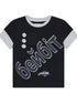 Achihara Gemini Cotton Tee With Kazakh Print