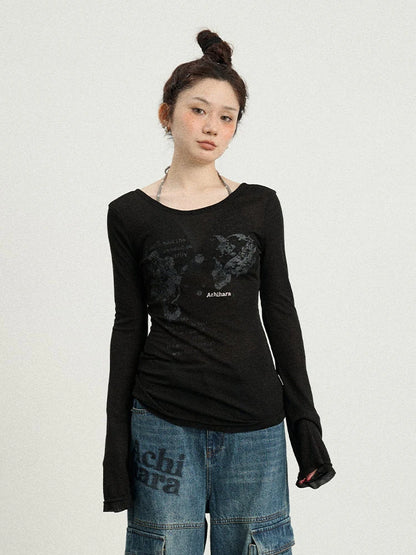 Fish Princess Long Sleeve T-shirt