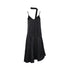 ALINNV STUDIO Snake Print Slip Dress Adjustable Strap Knee Length