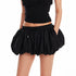 ALINNV STUDIO Textured Bubble Shorts With Elastic Waist