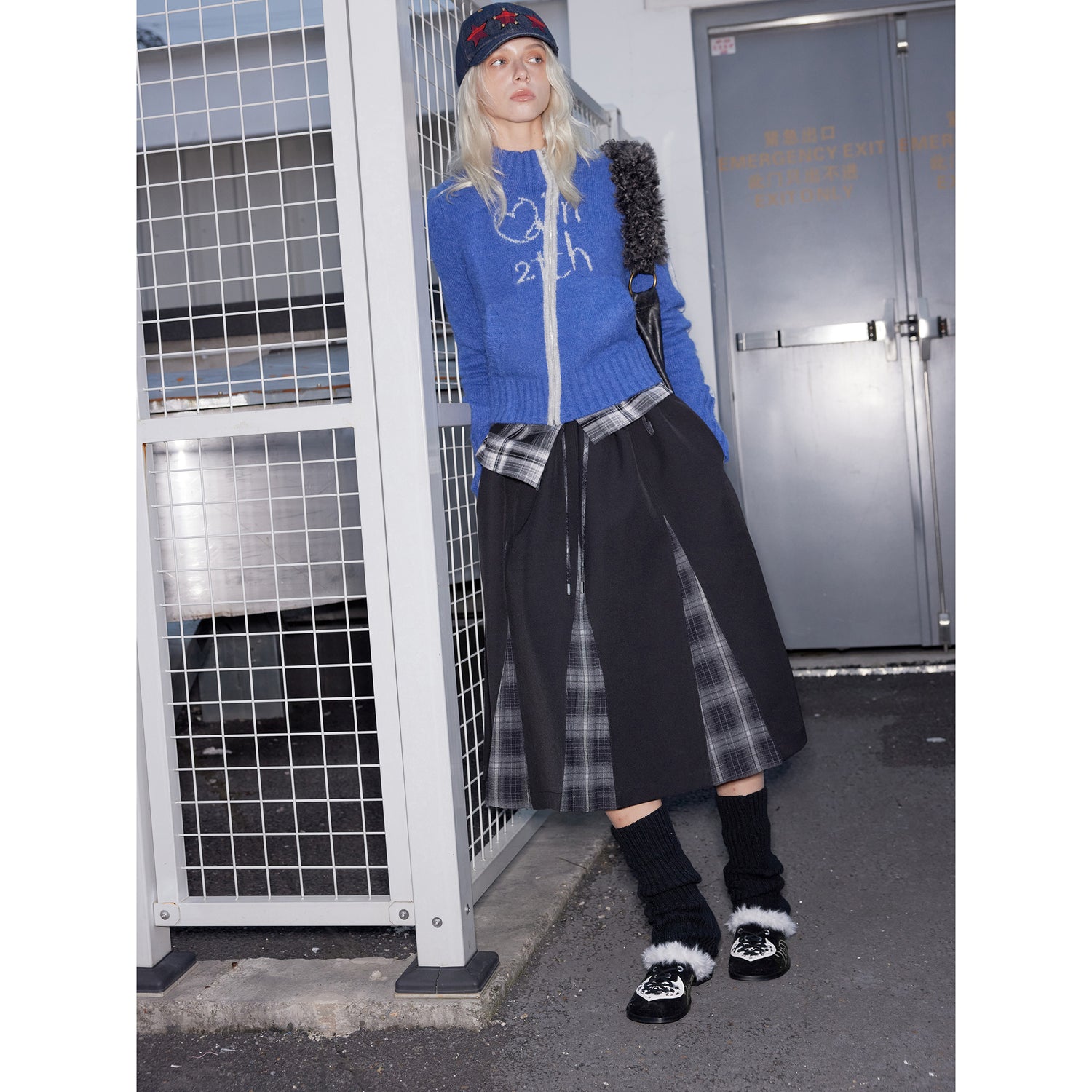 2th Desire Furry Love Letter Suede Platform Birkenstocks