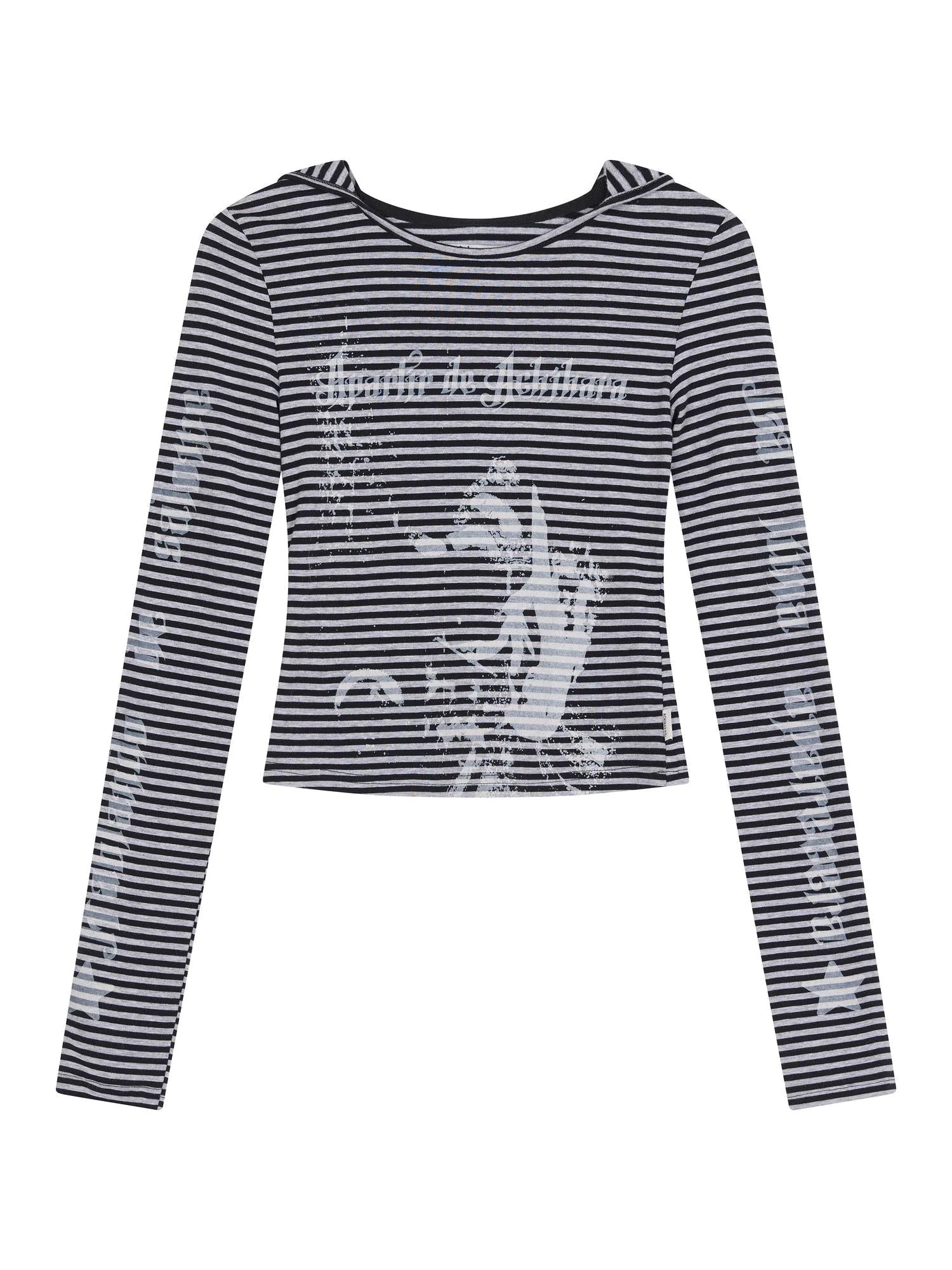 Salome Summer Tee With Moon Print
